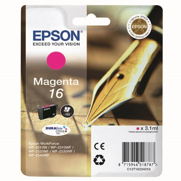 EPSON TINTEIRO MAGENTA 16 DURABRITE ULTRA I