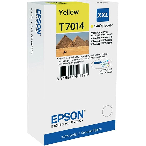 EPSON YELLOW INK XXL WP-4000/4500 #PROMO# VÁLIDA HASTA STOCK