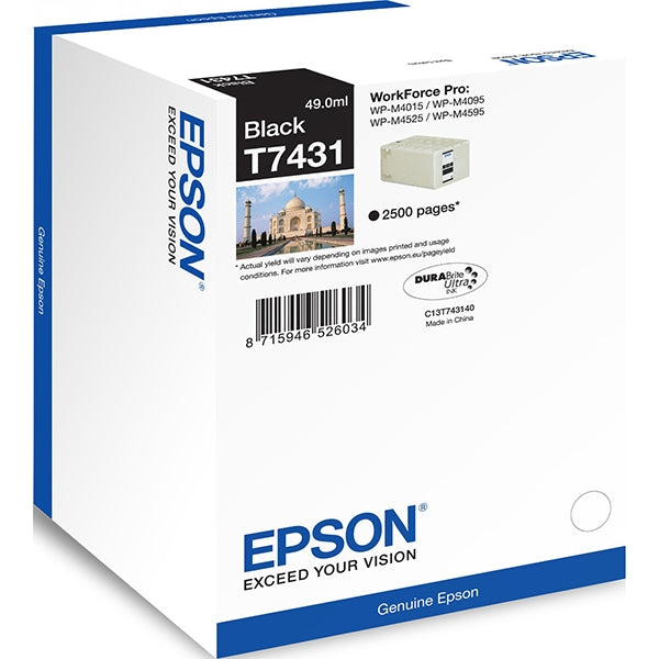 EPSON BLACK INK WP-4015DN/4525DNF/4095DN/4025DW/4595DW/4545DTWF/45
