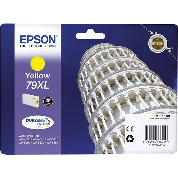 EPSON YELLOW CARTRIDGE XL 2000p WF-5620DWF/4630DWF/4640DTWF/5110DW/5690DWF/5190D