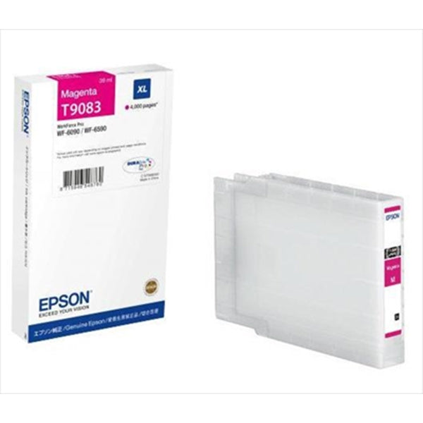 EPSON MAGENTA XL T9083 INK CARTRIDGE WF-6090/6590