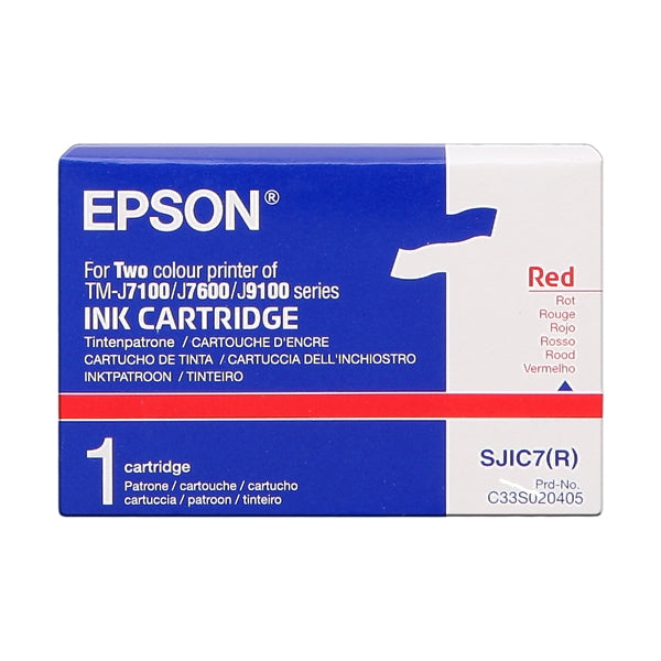 EPSON TINTEIRO VERMELHO TM- J7100