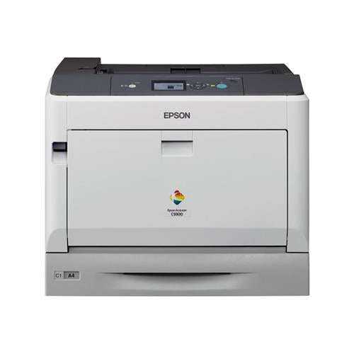 Epson AcuLaser C9300DN - Impressora - a cores - Duplex - laser - A3/Ledger - 1200 dpi - até 30 ppm (mono)/ até 30 ppm (cor) - capacidade: 405 folhas - USB, Gigabit LAN
