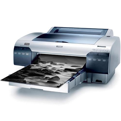 Epson Stylus Pro 4450 - 17" impressora de grande formato - a cores - jacto de tinta - A2, ANSI C, Rolo (43,2 cm) - 1440 x 720 ppp - até 24.3 m2/ hora - capacidade: 250 folhas - USB, LAN
