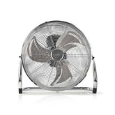 VENTILADOR DE PIE NEDIS 400 MM 3 VELOCIDADES BASCULANTE METAL