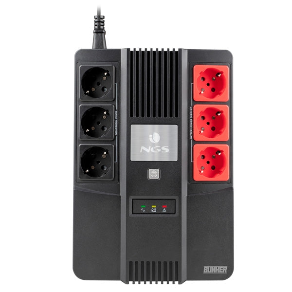 NGS INTERACTIVE UPS 600VA WITH AVR 6 X SCHUKO