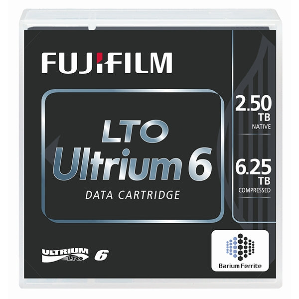 CINTA FUJIFILM LTO6 2,5 TB/3,2 TB FERRITA DE ULTRIO BARIO