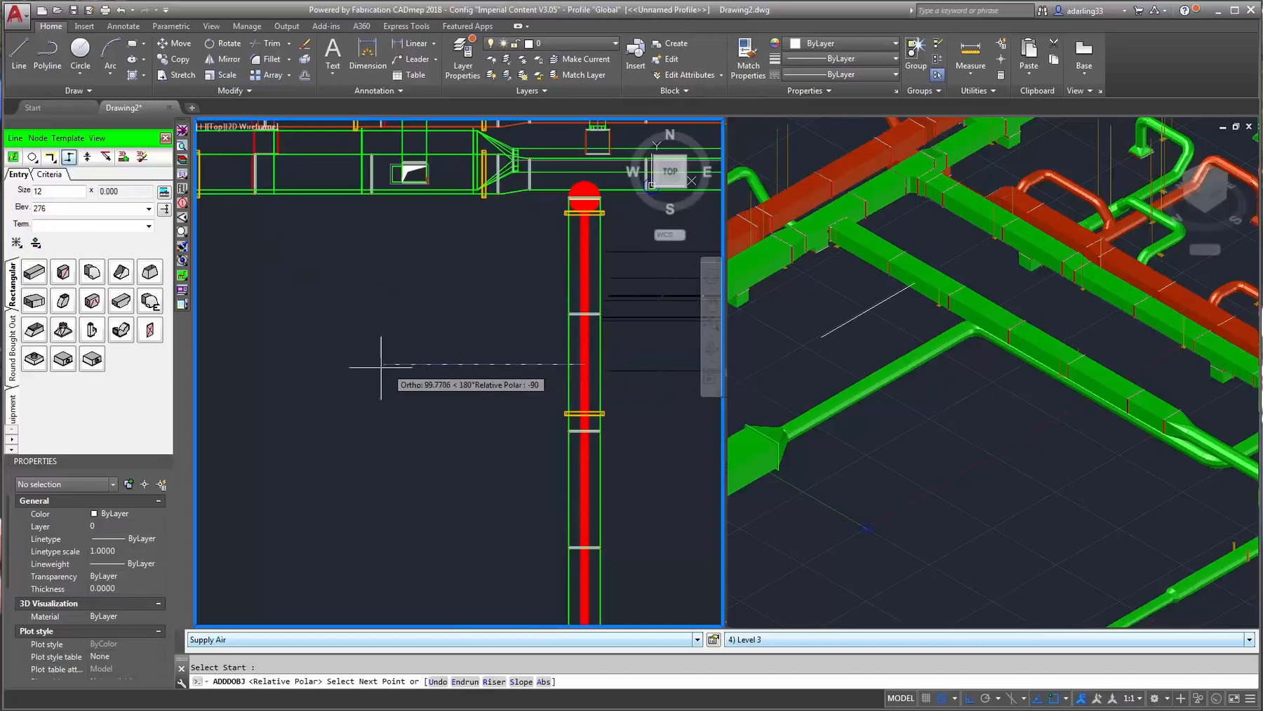 Fabrication CAMduct - Annual