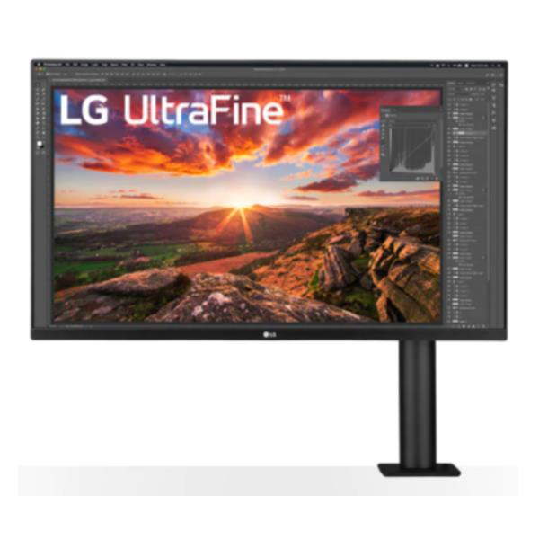 LG MONITOR IPS 32 UHD 4K HDMI DP USB-C SPEAKERS ERGO HAS PIVOT 32UN880-B