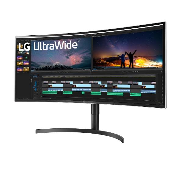 LG MONITOR IPS 38 21:9 QHD+ CURVED HDMI DP HAS 38WN75C-B