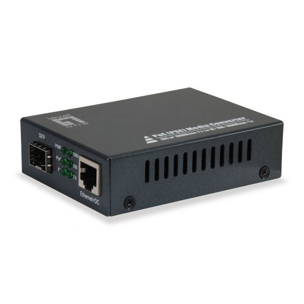LEVELONE RJ45 A SFP GIGABIT CONVERTIDOR DE MEDIOS POE PSE