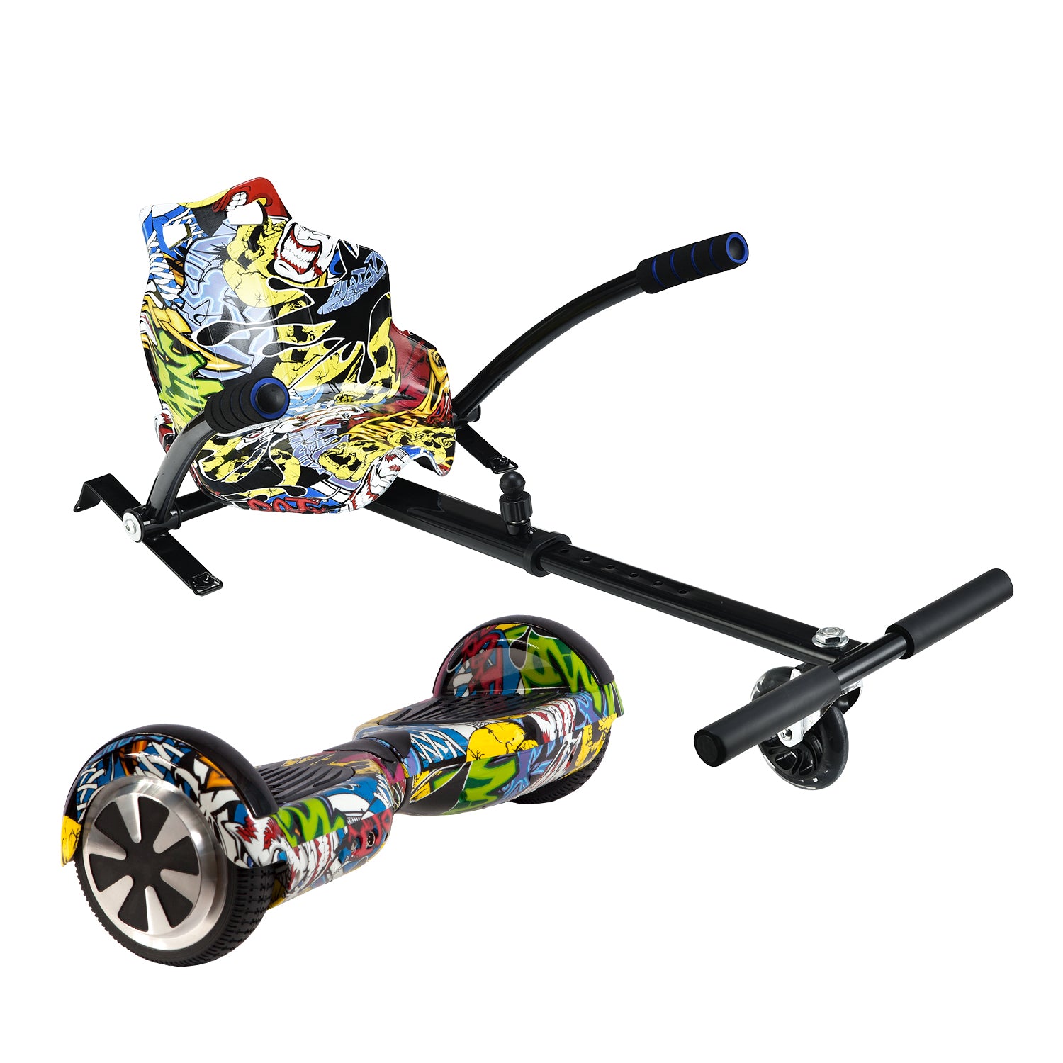 URBANGLIDE Set HOVERBOARD 65 LITE 4AH MULTICOLOR + Kart Pilot MULTICOLOR - 57317