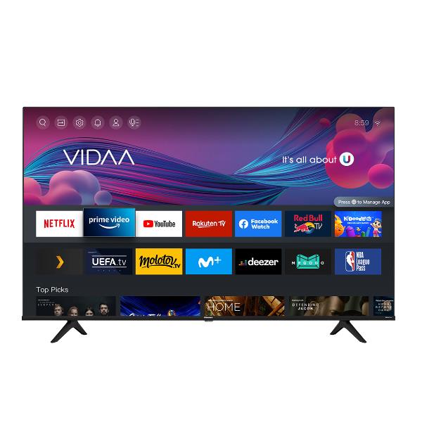 HISENSE LED TV 75 4K HDR10+ SMART TV VIDAA U 5.0 75A6G