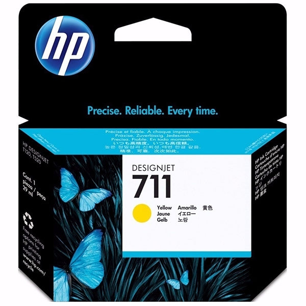 HP TINTEIRO DESIGNJET AMARELO 711 29ML