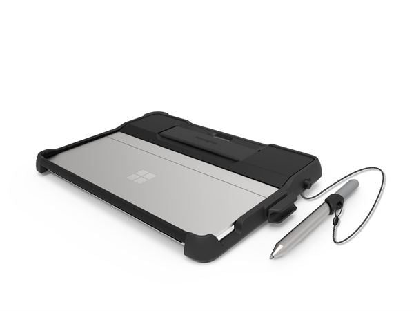 Kensington BlackBelt Rugged Case for Surface Go - Protective Tablet Case - Tough - Silicone, Polycarbonate, Thermoplastic Polyurethane (TPU) - Black - for Microsoft Surface Go, Go 2