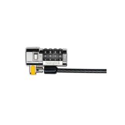 Kensington Candado con combinación ClickSafe para portátiles - Candado con cable de seguridad - Negro - 1,5 m