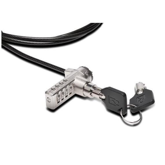 CERRADURA DE COMBINACIÓN CON LLAVE MAESTRA