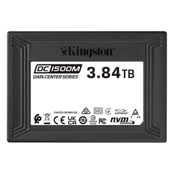 KINGSTON SSD 3840GB DC1500M U.2 ENTERPRISE NVME