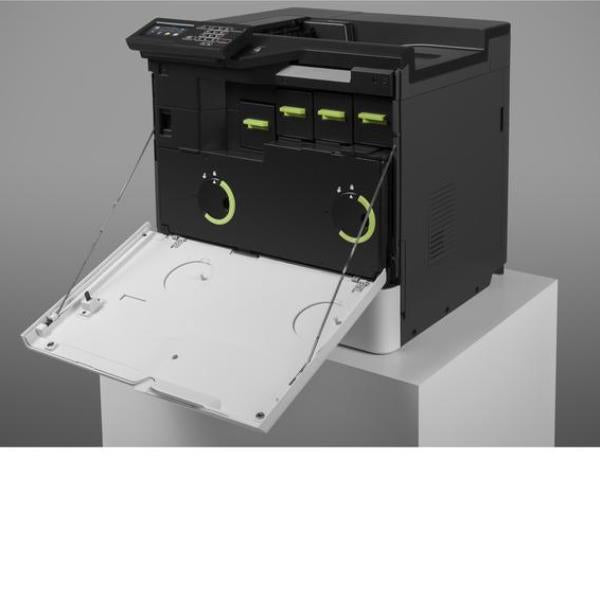 Lexmark CS820de - Printer - color - Duplex - laser - A4/Legal - 1200 x 1200 dpi - up to 57 ppm (mono) / up to 57 ppm (color) - capacity: 650 sheets - USB 2.0, Gigabit LAN, USB 2.0 host