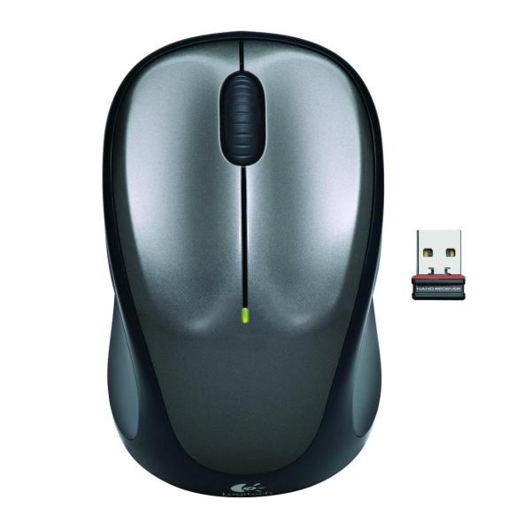 LOGITECH MOUSE M235 NOTEBOOK WIRELESS OPTICO SILVER