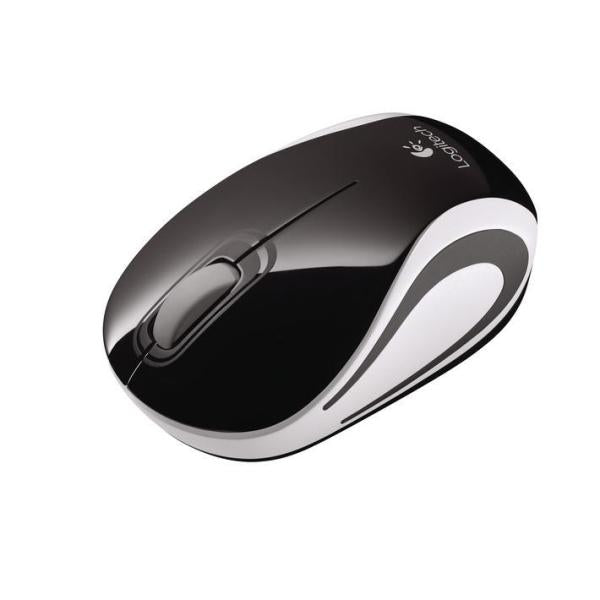 LOGITECH MOUSE M187 NOTEBOOK WIRELESS OPTICO BLACK
