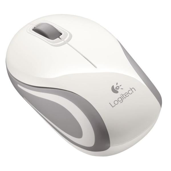 LOGITECH MOUSE M187 NOTEBOOK WIRELESS OPTIC WHITE