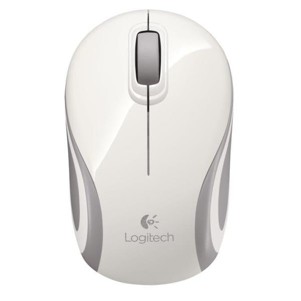 LOGITECH MOUSE M187 NOTEBOOK WIRELESS OPTICO WHITE