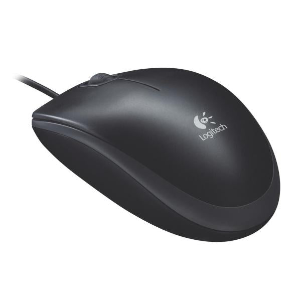 LOGITECH MOUSE B100 DESKTOP OPTICAL USB BLACK