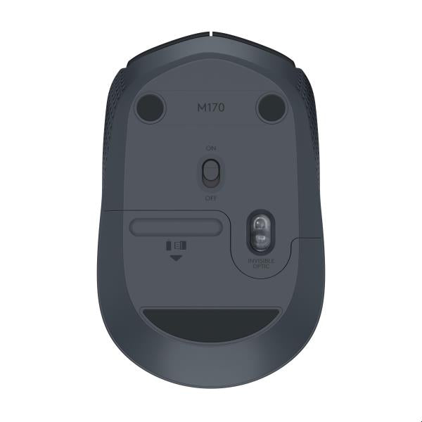 LOGITECH MOUSE M170 WIRELESS GRAY