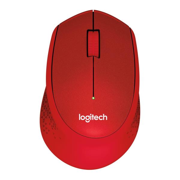 LOGITECH MOUSE M330 SILENT PLUS WIRELESS RED