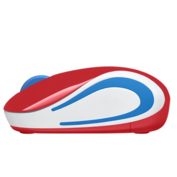 LOGITECH MOUSE M187 NOTEBOOK WIRELESS OPTIC RED