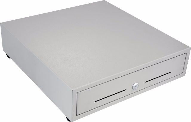 Cajón portamonedas ZONERICH MK-410 Blanco Metálico 4N/8M 410x420x100 - RJ11