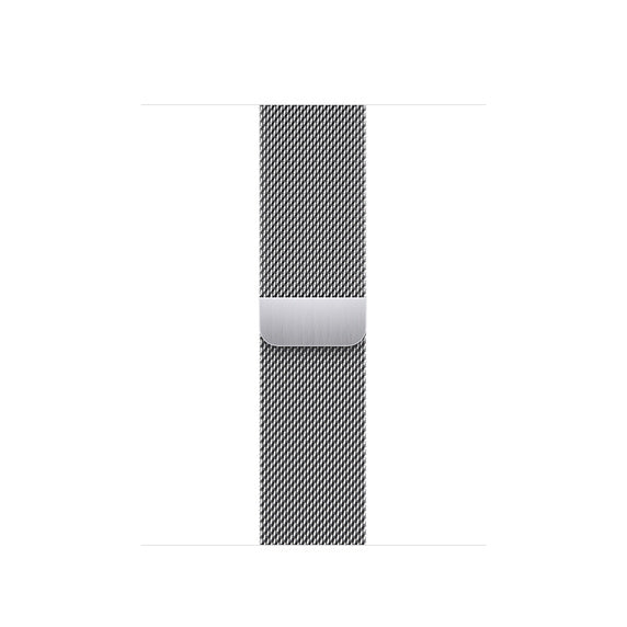 41mm Silver Milanese Loop
