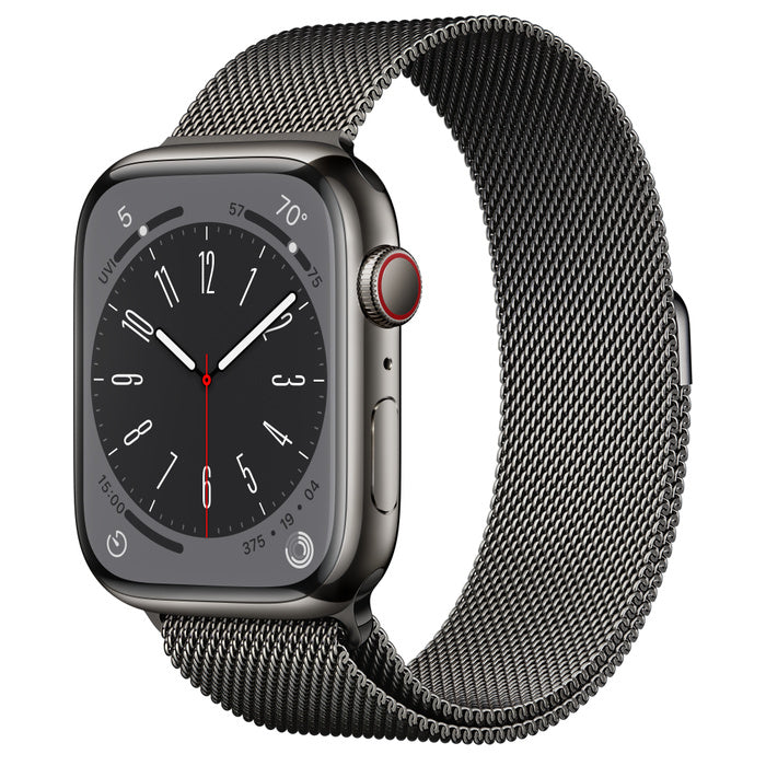 APPLE WATCH SERIES 8 GPS+CELLULAR 45MM GRAPHITE STAINLESS STEEL CASE WITH GRAPHI