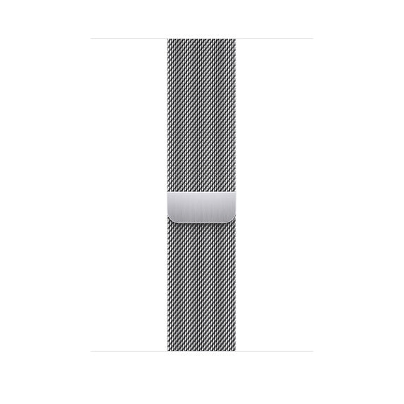 45mm Silver Milanese Loop