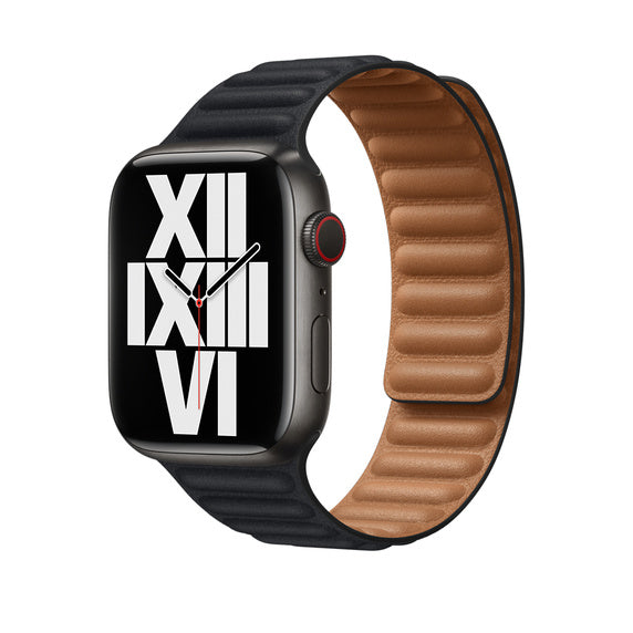 45mm Midnight Leather Link - M/L
