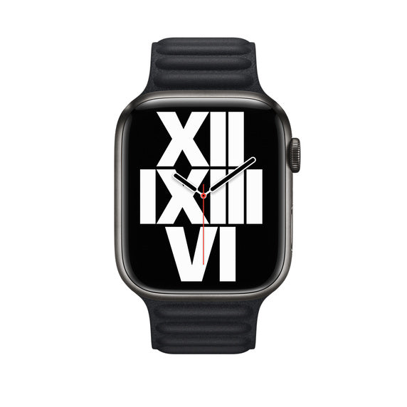 45mm Midnight Leather Link - M/L