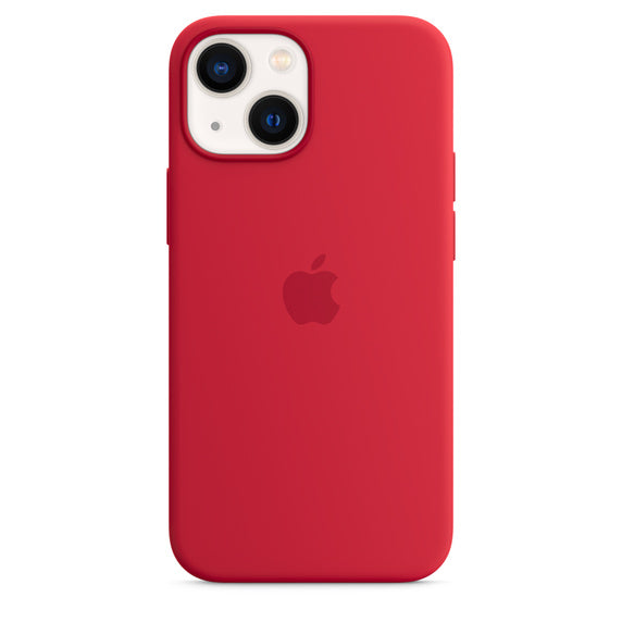 Funda de silicona para iPhone 13 mini con MagSafe – (PRODUCT)RED