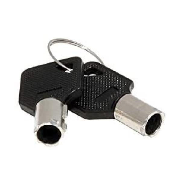 BASIC SECURITY LOCK KEY - GRAY