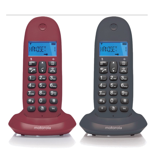 INALAMBR DECT C1001L DUO GRIS/GRANA