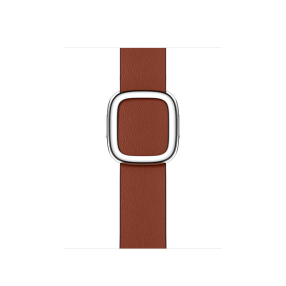 40mm Saddle Brown Modern Buckle - Small (MWRC2ZM/A)