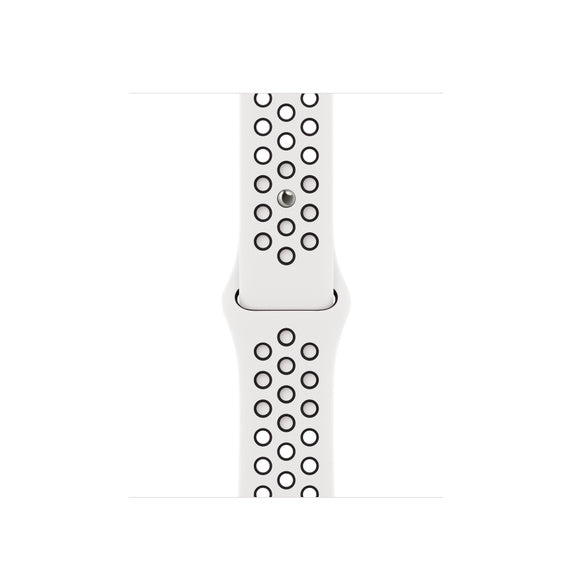 APPLE BRACELET SUMMIT WHITE/BLACK NIKE SPORT BAND 41MM