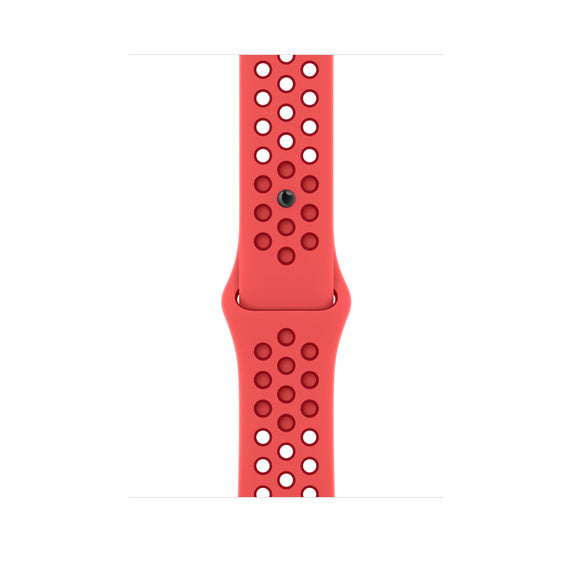 45mm Bright Crimson/Gym Red Nike Sport Band