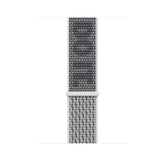 Apple Correa Loop Nike Sport de 44 mm - Correa para reloj inteligente - Tamaño regular - White Ridge - Demo - para reloj (42 mm, 44 mm, 45 mm, 49 mm)