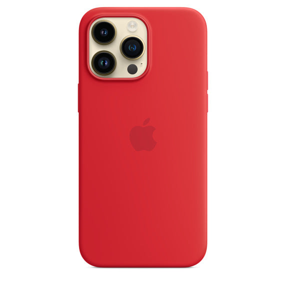 iPhone 14 Pro Max Silicone Case with MagSafe - (PRODUCT)RED