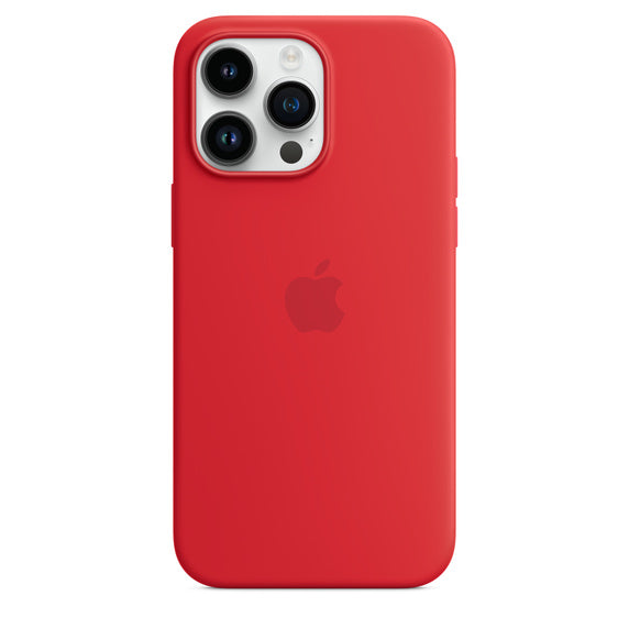 iPhone 14 Pro Max Silicone Case with MagSafe - (PRODUCT)RED