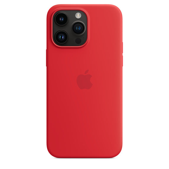 iPhone 14 Pro Max Silicone Case with MagSafe - (PRODUCT)RED