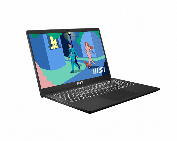 NOTA MSI Modern 15 B12M-048XPT i7-1255U 16GB DDR4 512GB SSD 15.6"FHD 60Hz Iris Xe Graphics s/O 3Yr