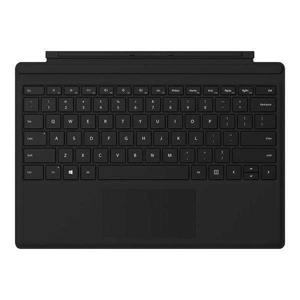 CUBIERTA TIPO TECLADO MICROSOFT SURFACE PRO HUELLA DACTILA NEGRA