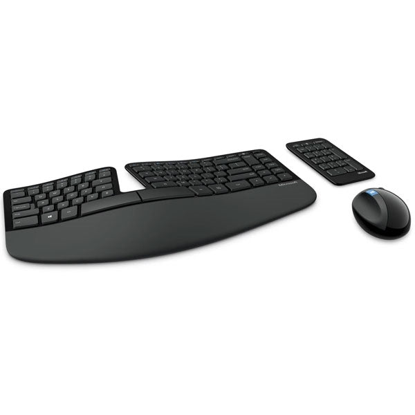 MICROSOFT KEYBOARD & MOUSE SCULPT ERGONOMIC MOBILE USB DESKTOP